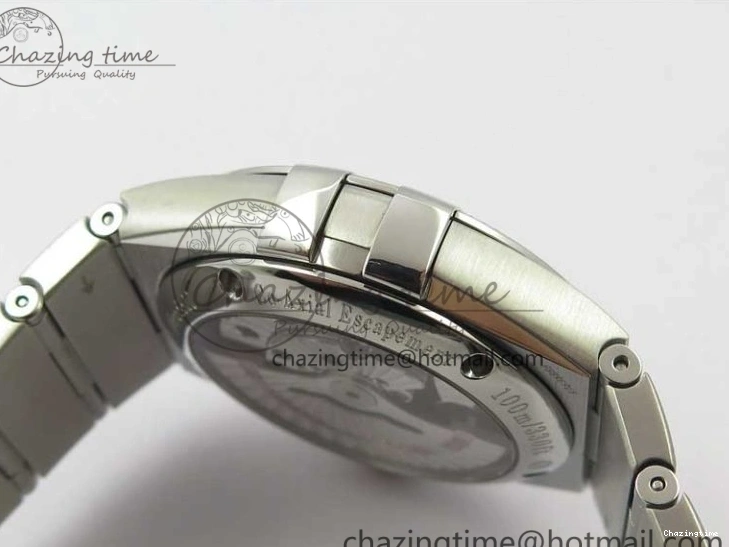 0205 SunProtective Constellation 38mm SS VSF 1:1 Best Edition Blue Textured Dial on SS Bracelet A8500 Super Clone 7917